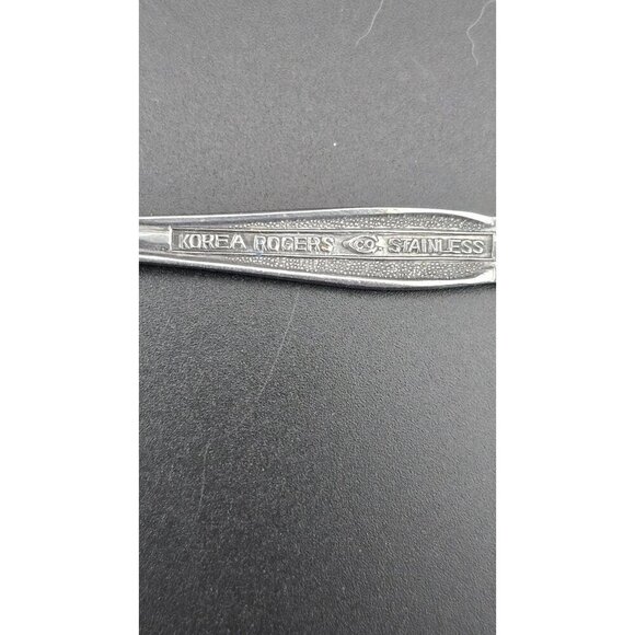 Vintage Korea Rogers Auberge Stainless Steel Forks Set Of 3 Ornate design - Picture 5 of 6